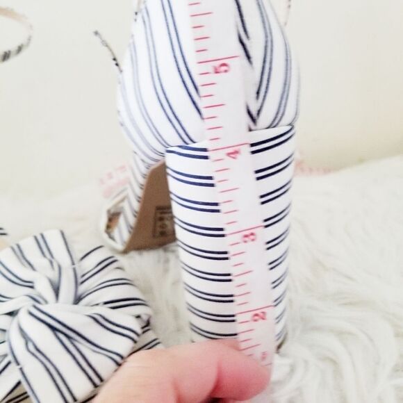 Quipid striped open toe heels - Picture 3 of 8